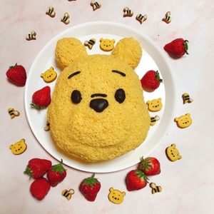 ふわふわ♪ミモザケーキ